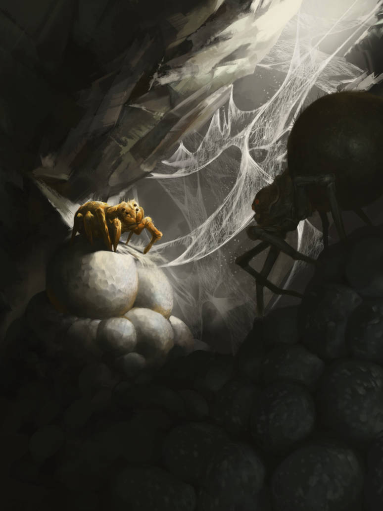 Spider Den by BenHarrisArt Spider Den by BenHarrisArt