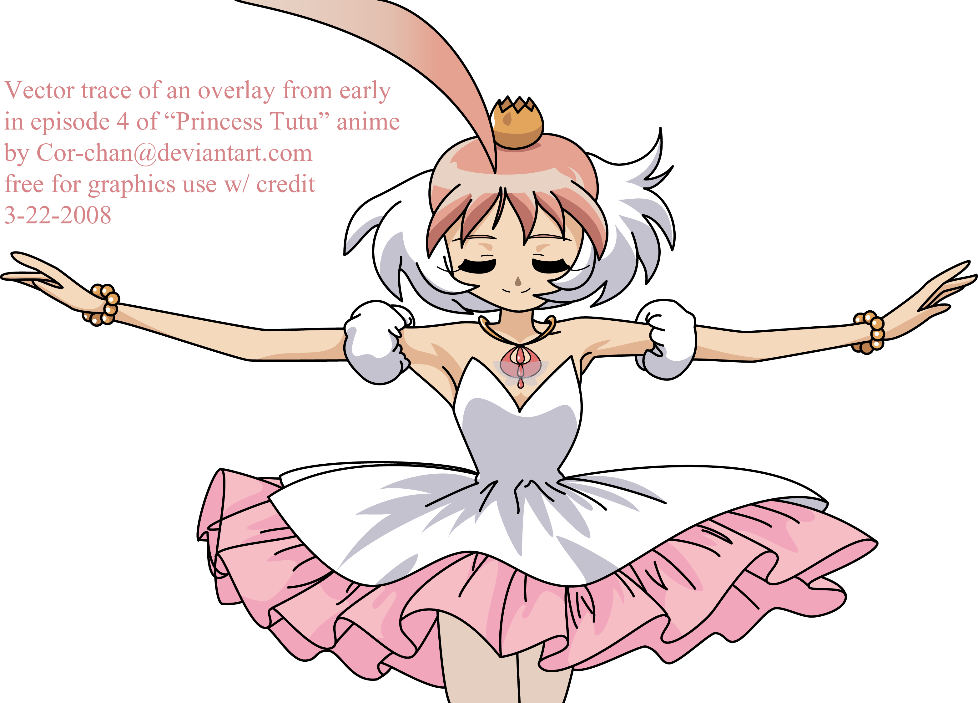 Princess Tutu Vector 3