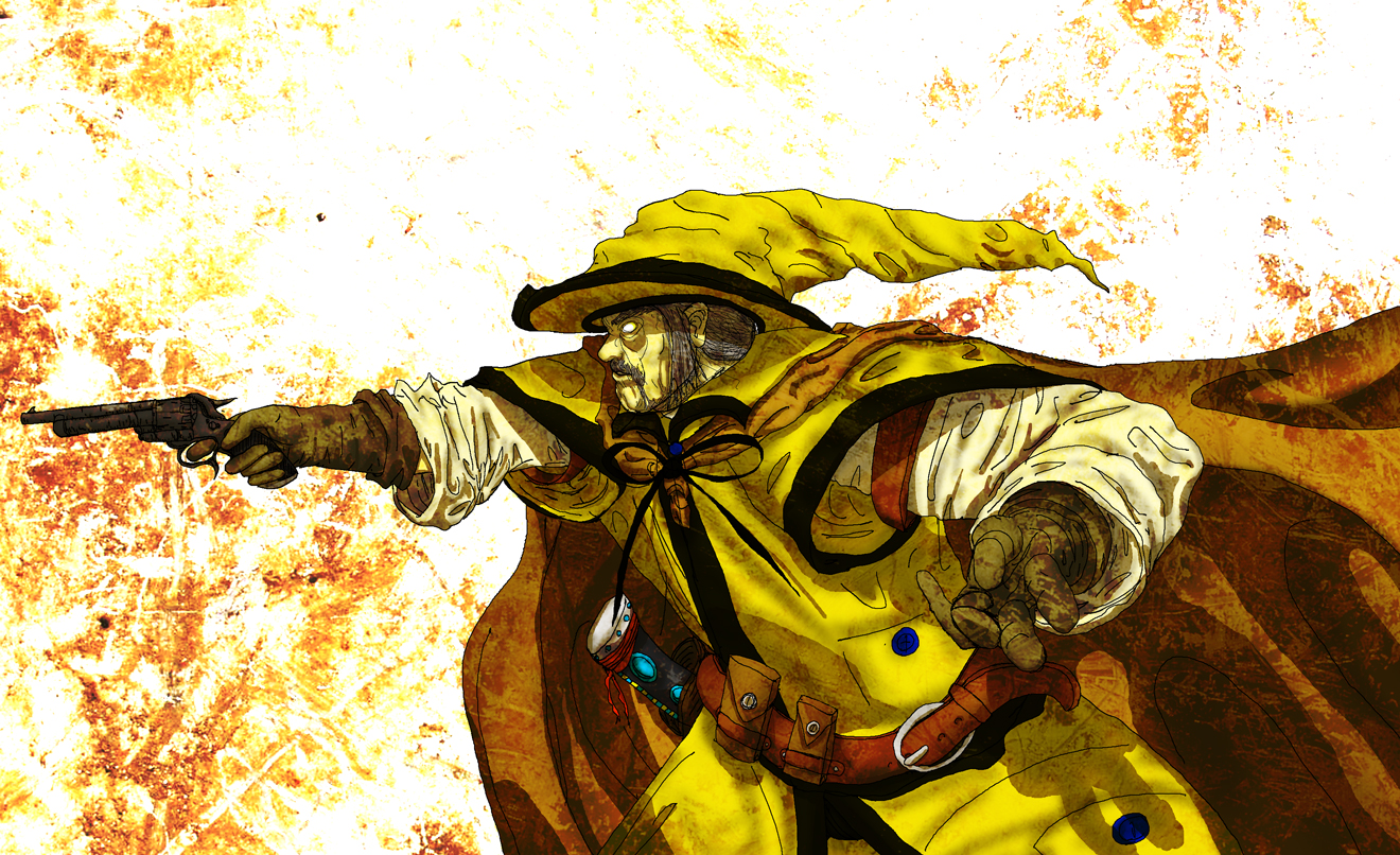 Wizard With a Gun by SteelWoolMustache on DeviantArt