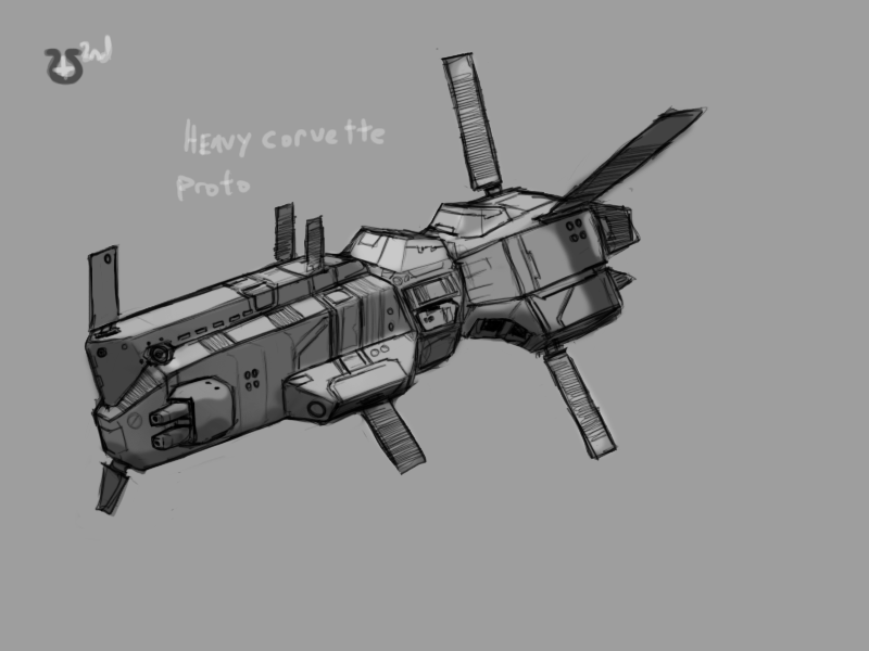 Somtaaw Heavy Corvette