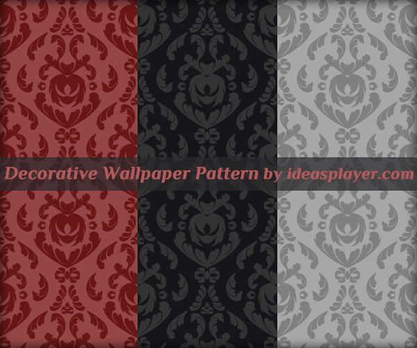 Decorative Wallpaper Pattern by PetyaPlamenova
