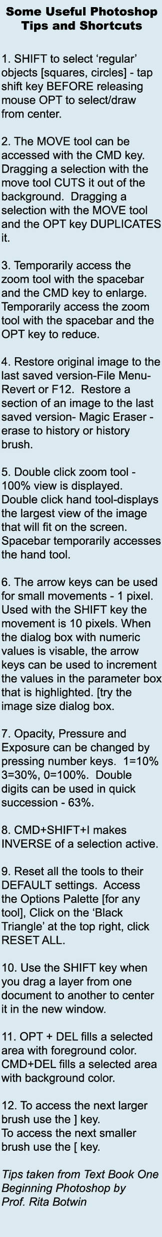 Keyboard Shortcuts -Kayceeus