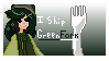 I Ship GreenFork Stamp