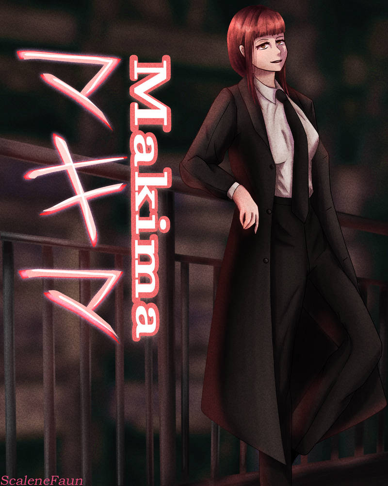 Makima Print by ScaleneFaun on DeviantArt