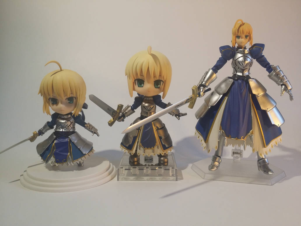 Saber Figure Collection by desasw23 on DeviantArt