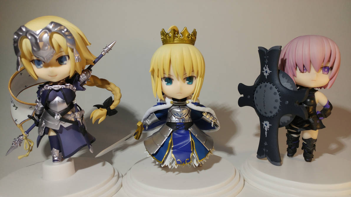 Chara Forme Saber, Ruler and Shielder better pose by desasw23 on DeviantArt