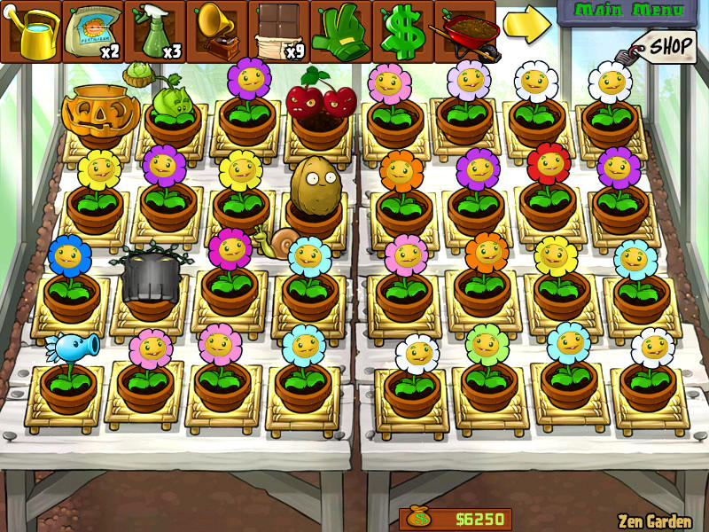 Plants vs. Zombies Zen Garden by KleinBeynis on DeviantArt
