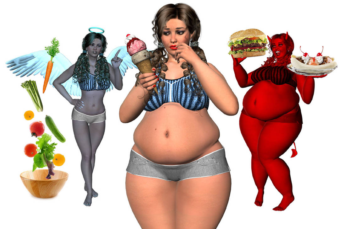 Ешь и толстым становишься. Похудение иллюстрация. Человек толстеет. Толстая и стройная. Похудение рисунок.