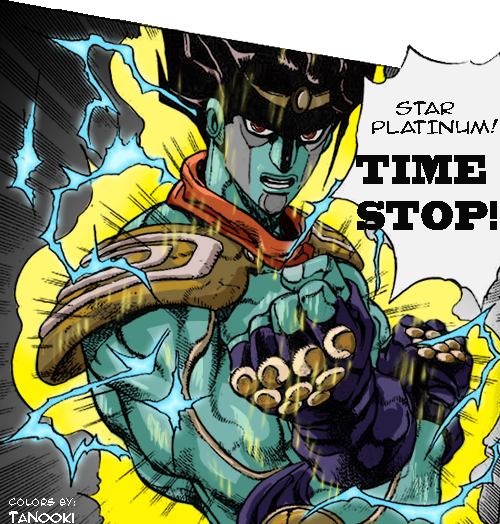 Star Platinum - Colored by Tanooki128 on DeviantArt