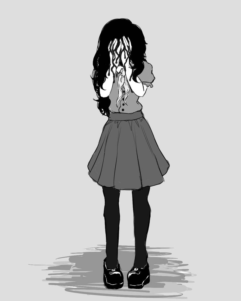 Plain Black by L-L-arts