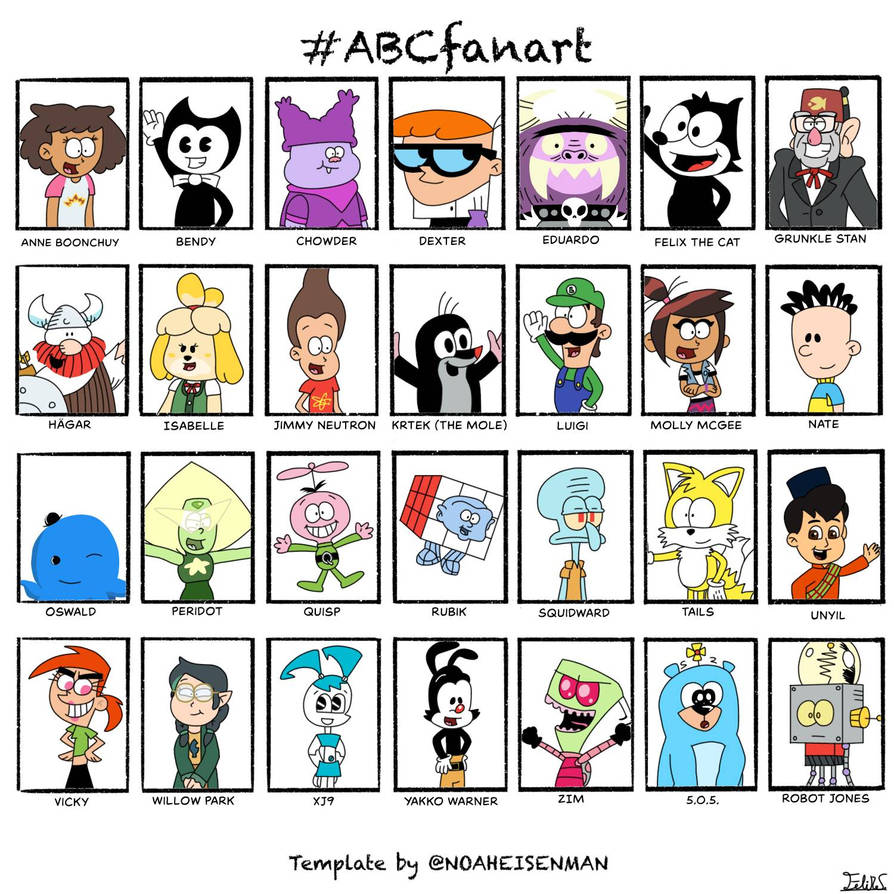 ABC Fanart Challenge by PR45Arts on DeviantArt