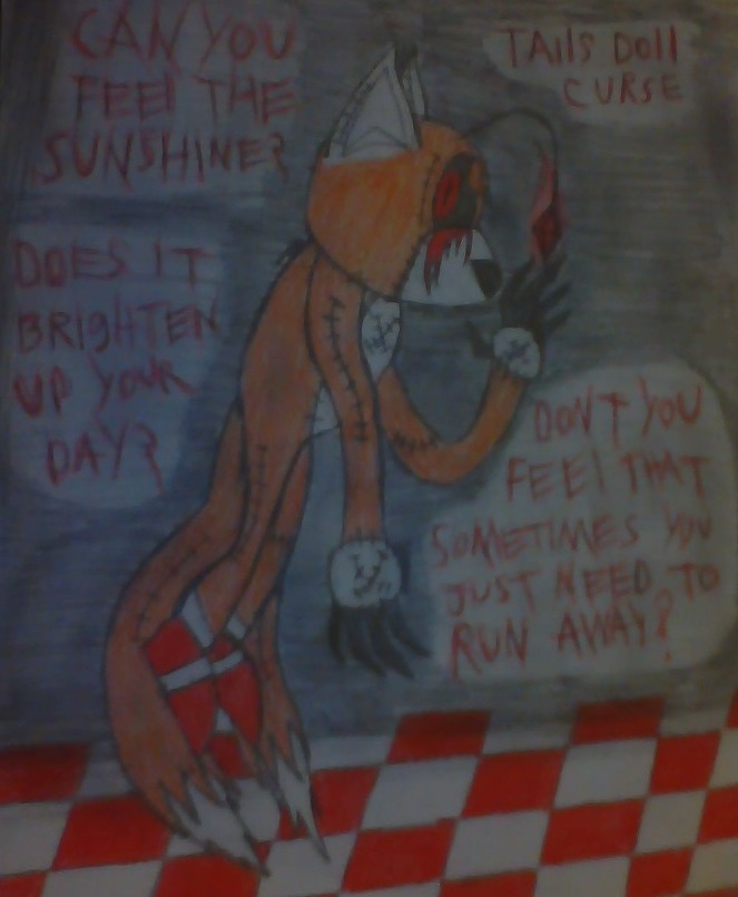 CREEPYPASTA - Sketch 1 - TAILS DOLL by ZaxsSouven on DeviantArt