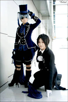 Black Butler-Sebastian cosplay