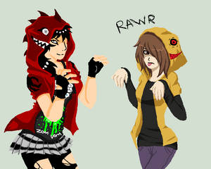 we is monsters RAWR