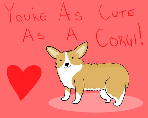 Corgi Valentine