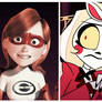 Elastigirl and Charlie Morningstar