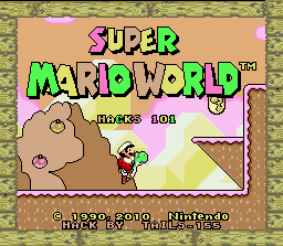 SMW Hacks 101 Screen 1 by Tails-155 on DeviantArt
