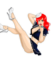 Sexy Sailor Pinup