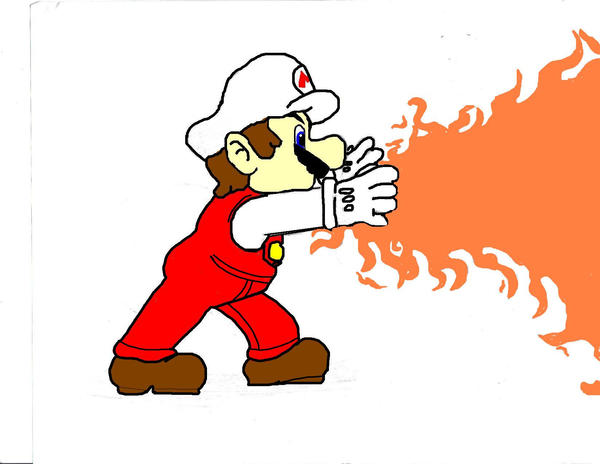 Firey Notes Mario Fire Mario by bingodude11 on DeviantArt
