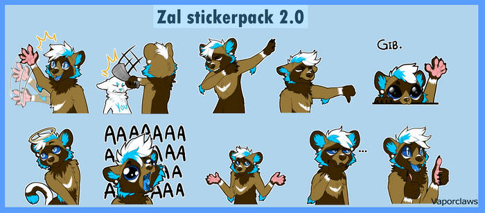 Zal stickerpack 2.0 [Commision]