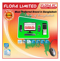 Flora Limited 8ftX8ft Banner