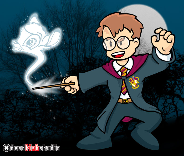 Jovem Nerd as Harry Potter