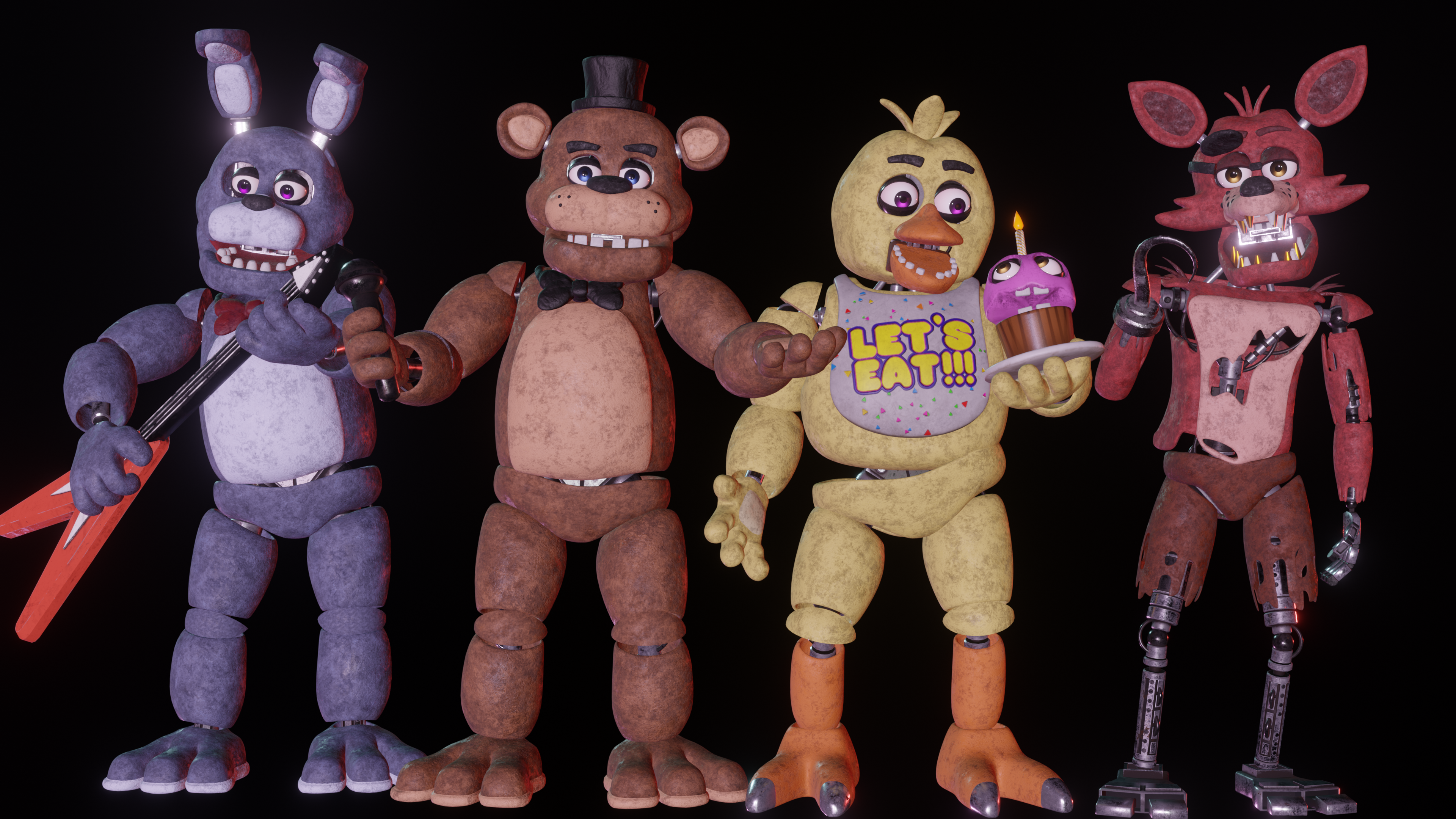 blender fnaf] fnaf 1 office test my model by miniman30 on DeviantArt