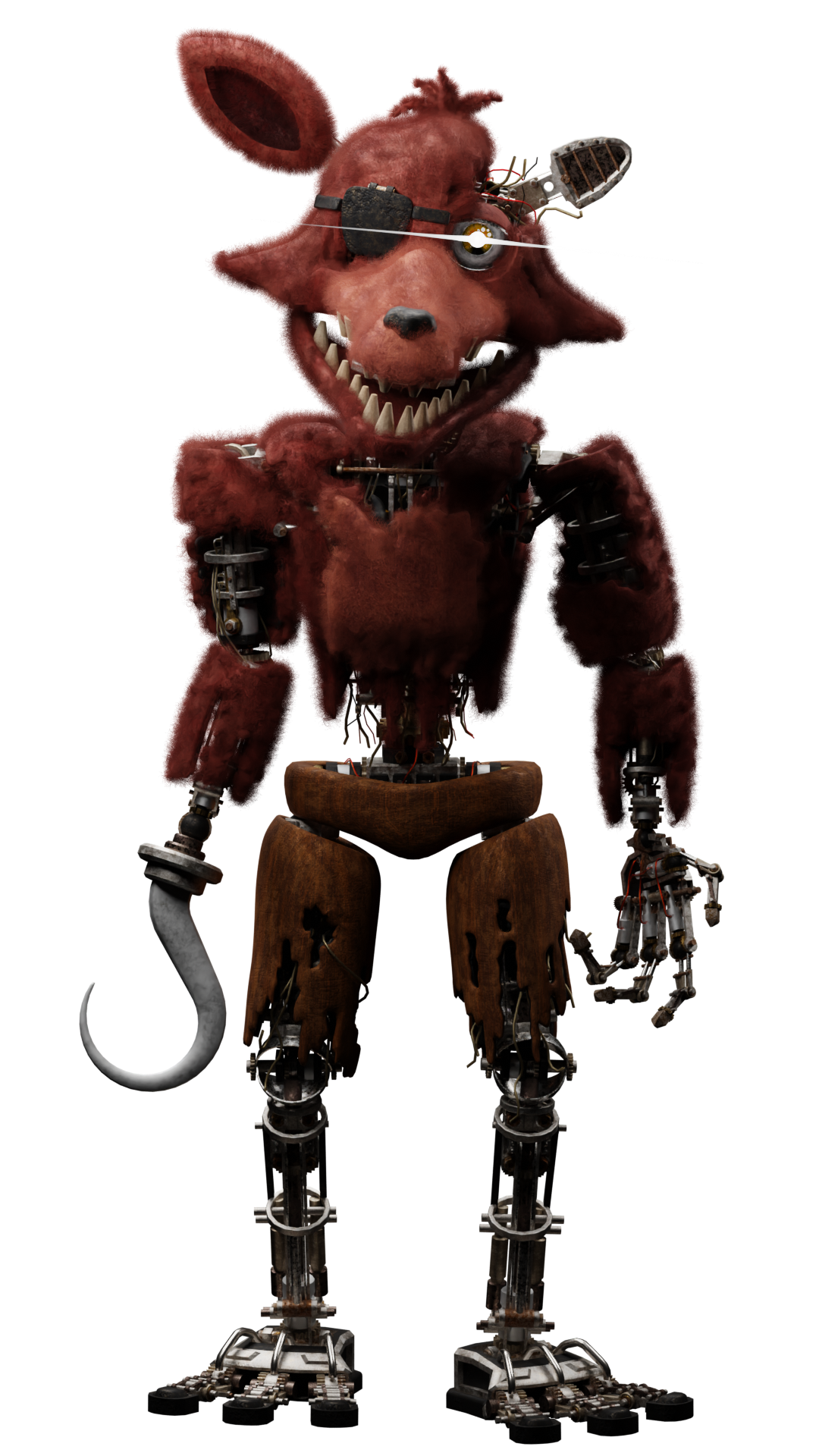 Withered Foxy SFW by SourceFNAF -- Fur Affinity [dot] net