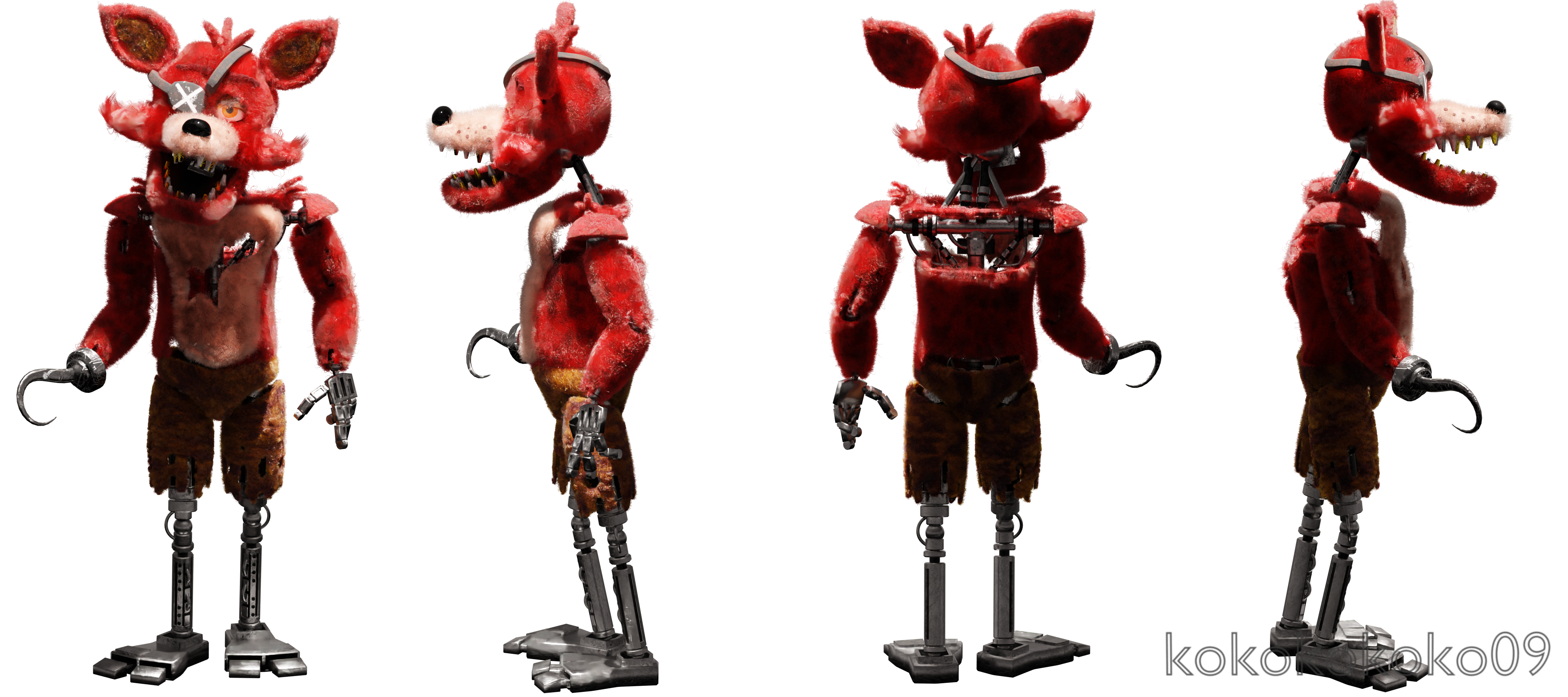 FNaF VR Models that has been ripped so far by FuntimeFreddoFazbear on  DeviantArt