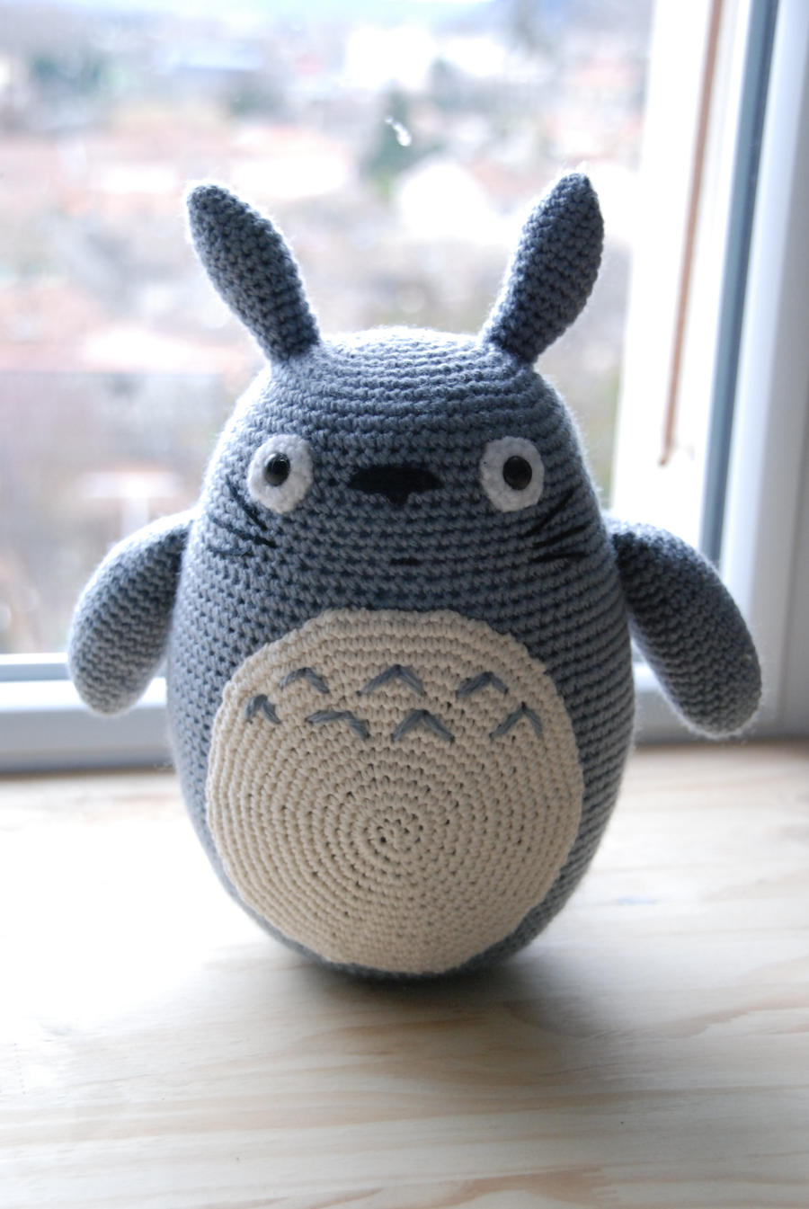 Crochet Totoro By Ahookamigurumi On Deviantart Crochet Totoro By Ahookamigurumi On Deviantart