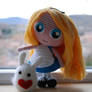 Crochet : Fluffy Rabbit (pattern !) and Alice