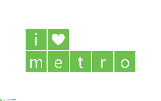 I heart metro Green