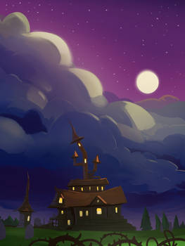 Tappy Witch Background
