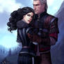 Geralt and Yennefer