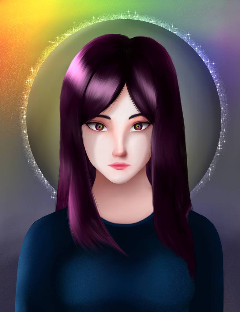 Beri The girl with galaxy eyes by Karwanat on DeviantArt Beri The girl with galaxy eyes by Karwanat on DeviantArt
