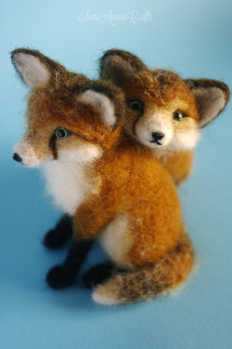 two inseparable fox kits II