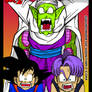 Piccolo Trunks y Goten Color 1