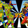 Team TMNT VS Team Megaman