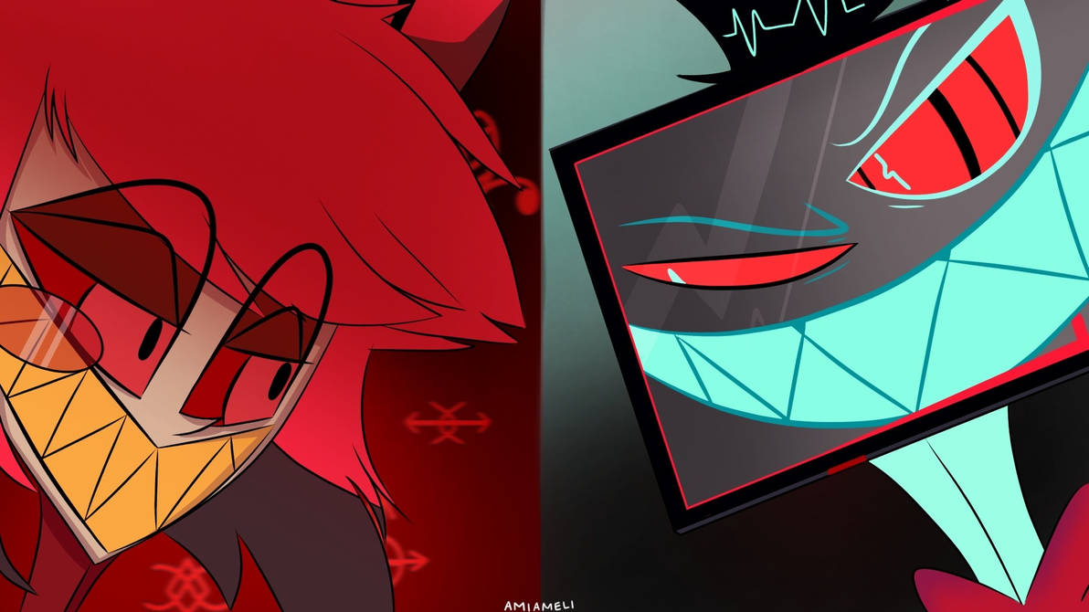 Hazbin Hotel Alastor Vs Vox By AmiAmeli On DeviantArt hazbin-hotel-alastor-vs-vox-by-amiameli-on-deviantart