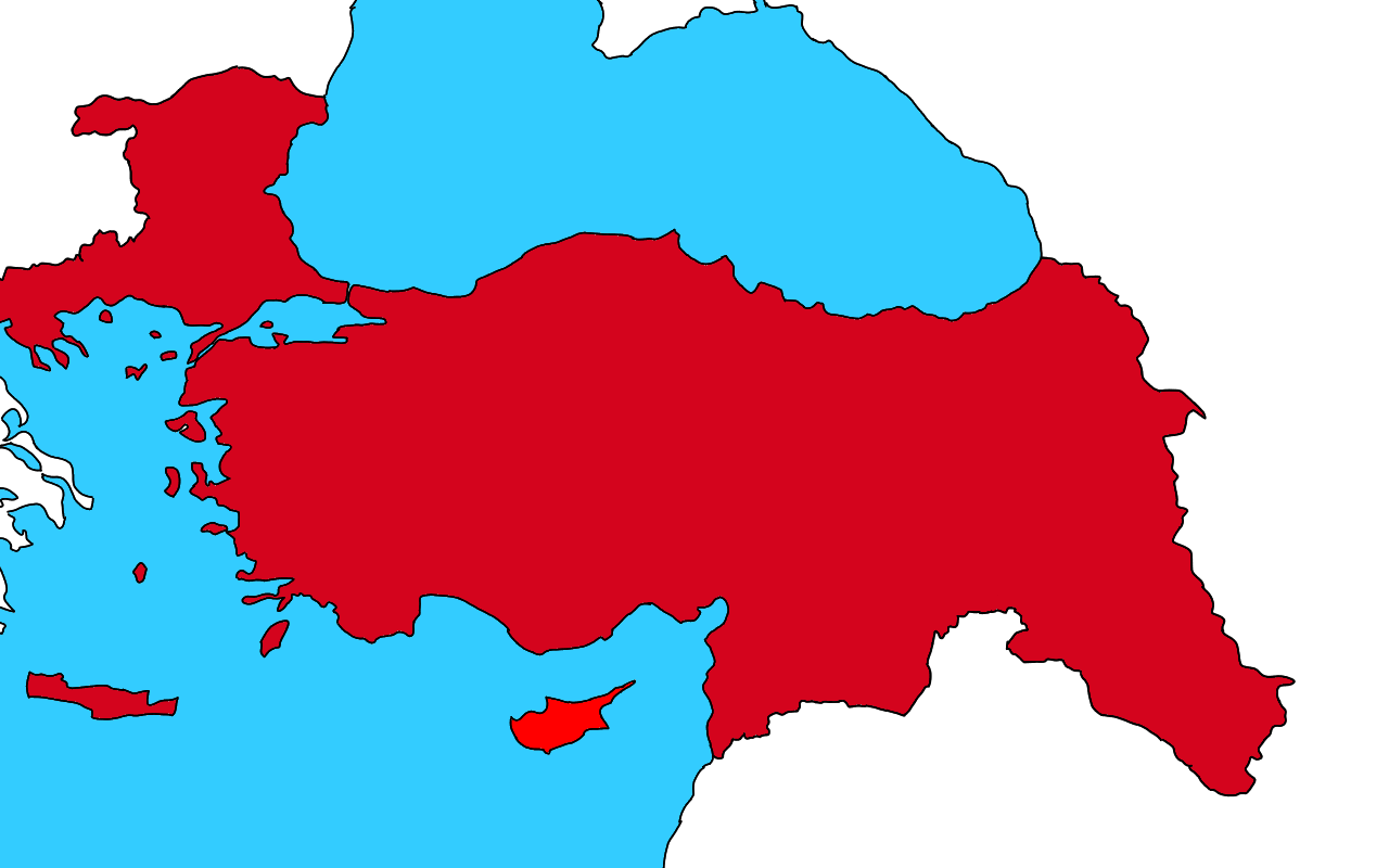 Great Turkey Map By Turkishkhanate On Deviantart