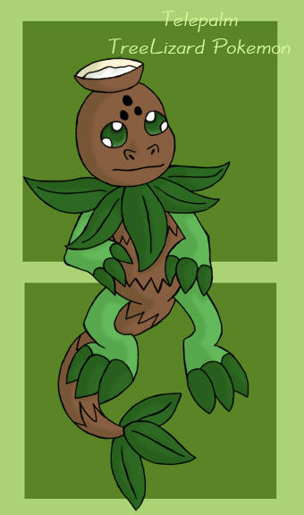 Fakemon- Telepalm by darlimondoll on DeviantArt
