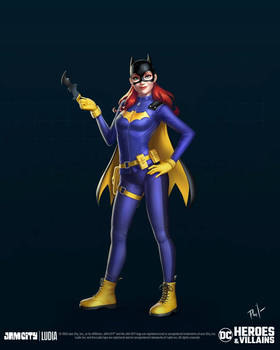 Batgirl  Artwork DC Heroes and Villains