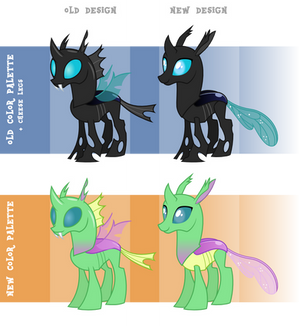 Changeling design comparison