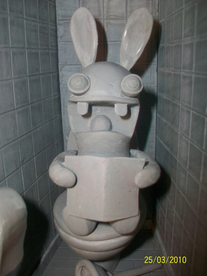 Rayman Rabbits sculpt 4