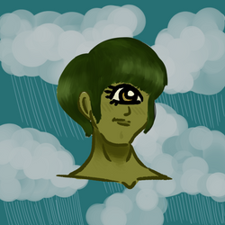 Rainy Green Cyclops