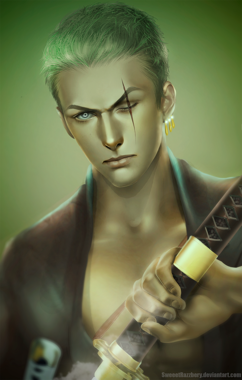 Painting Art Roronoa Zoro One Piece Wallpaper Wallpapers Quality.