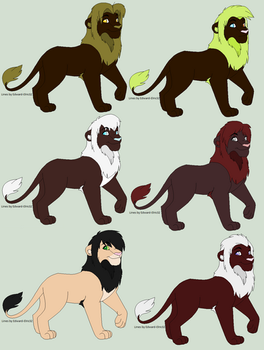 1 point lion adopts (All open)