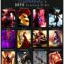 9tailsfoxyfoxy 2015 art summary