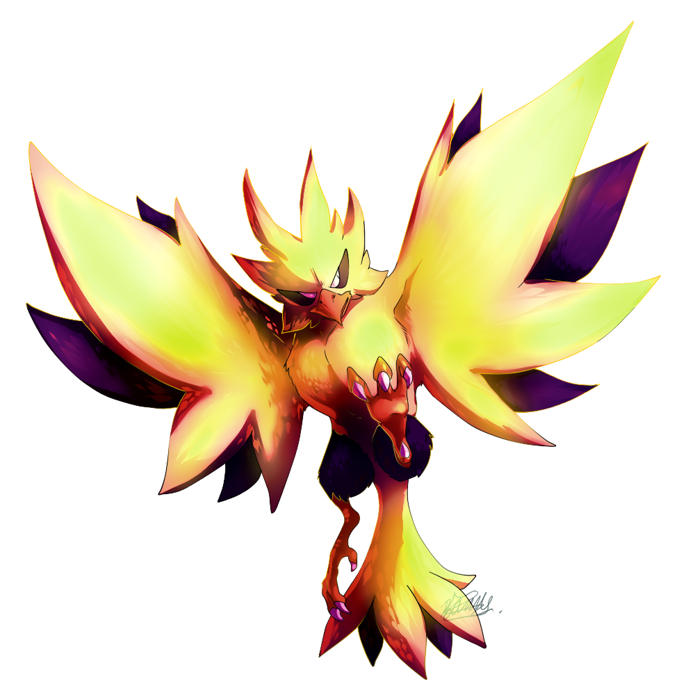 Shiny Legendary Bird Trio by EsstheMystic on DeviantArt