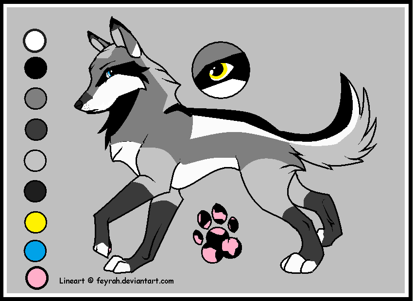 Spirit the Wolf (One of my OC's) by avrey908 on DeviantArt